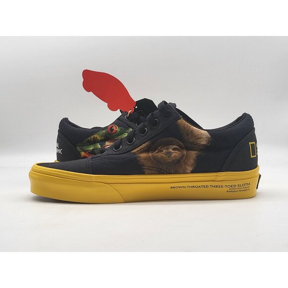 Vans National Geographic Animals Wom‎ Size 5.5 Old Skool Skateboarding Shoes - Picture 3 of 9